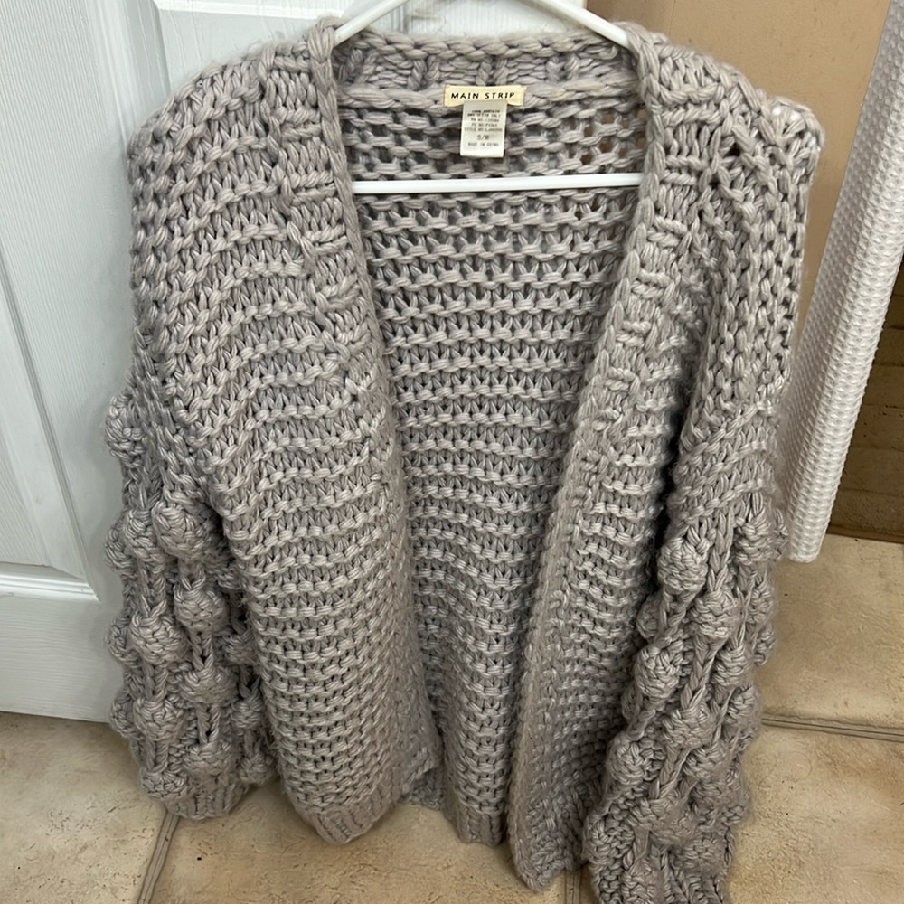 Three Birds Nest cardigan. Small/medium. Does have some piling - fuzzies.